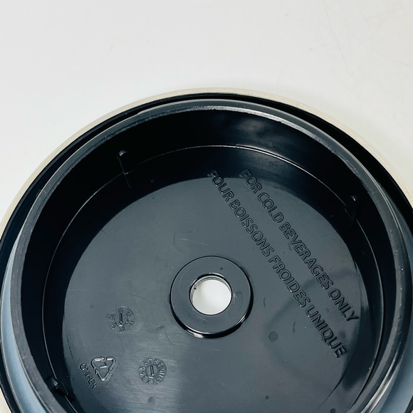 Starbucks 2012 Stainless Steel Silver Embossed Cold Cup Tumbler 16oz No Straw - Picture 6 of 9